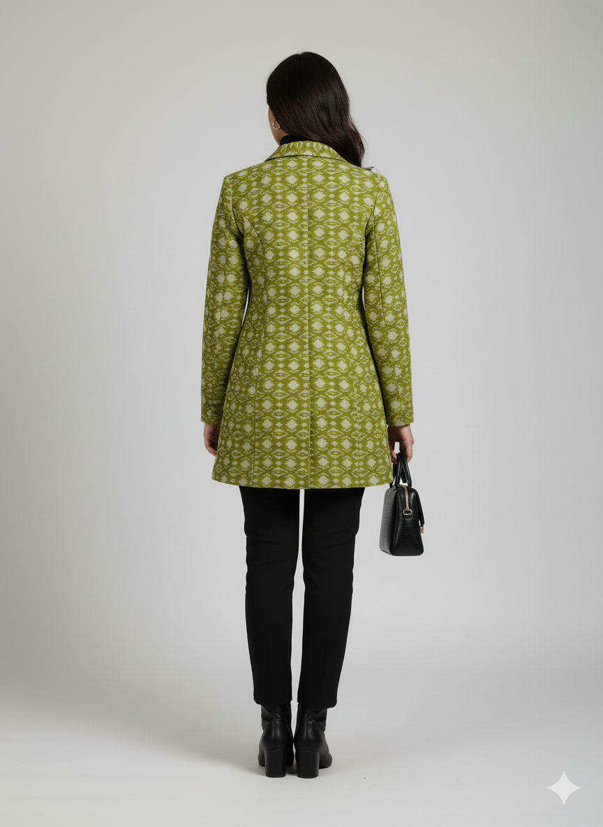Mehndi Wavy Eyes Women’s Blazer