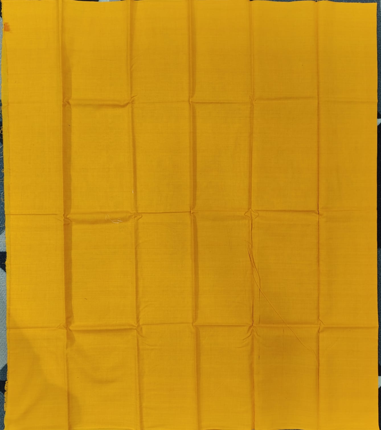 Mehendi Green Yellow Handwoven Odisha Ikat Unstitched Dress Material Set (Top 2.5m, Bottom 2m, Dupatta 2.5m)