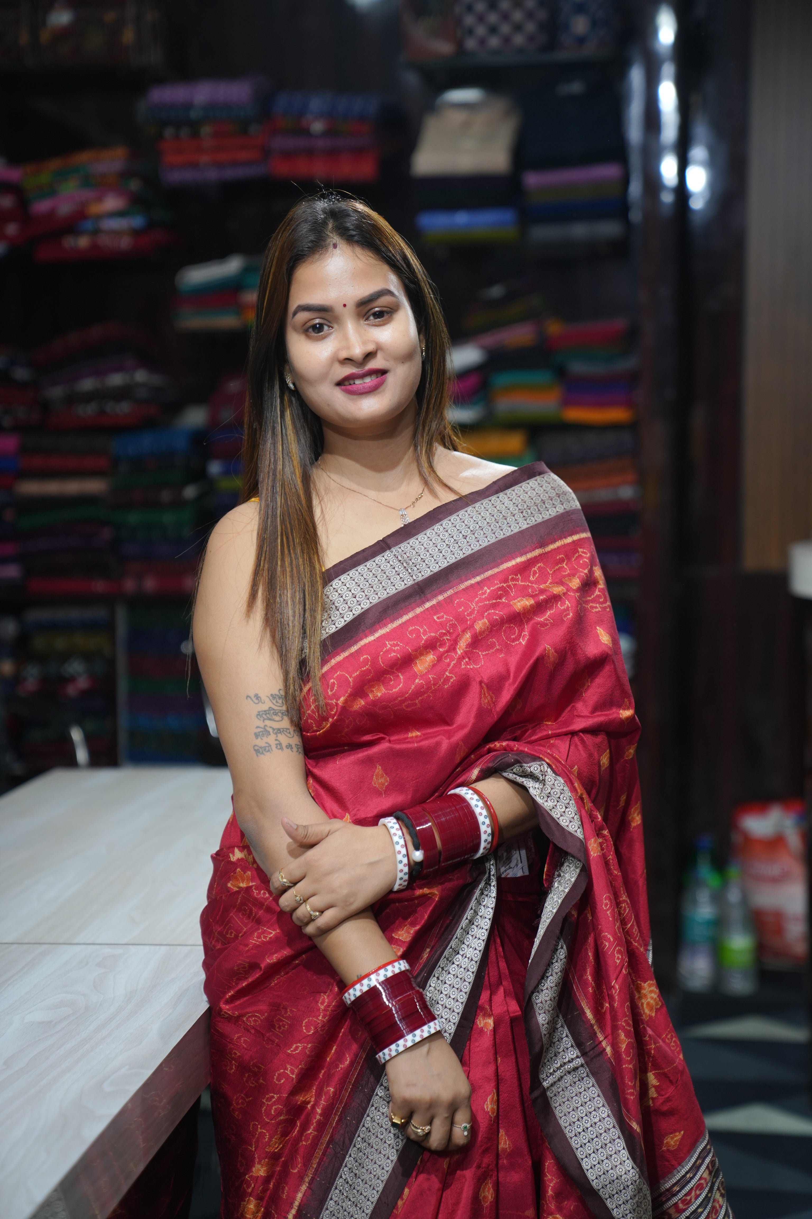 Exclusive Chakra Bandha Sambalpuri Silk (BigRayn - Chakra Bandha)