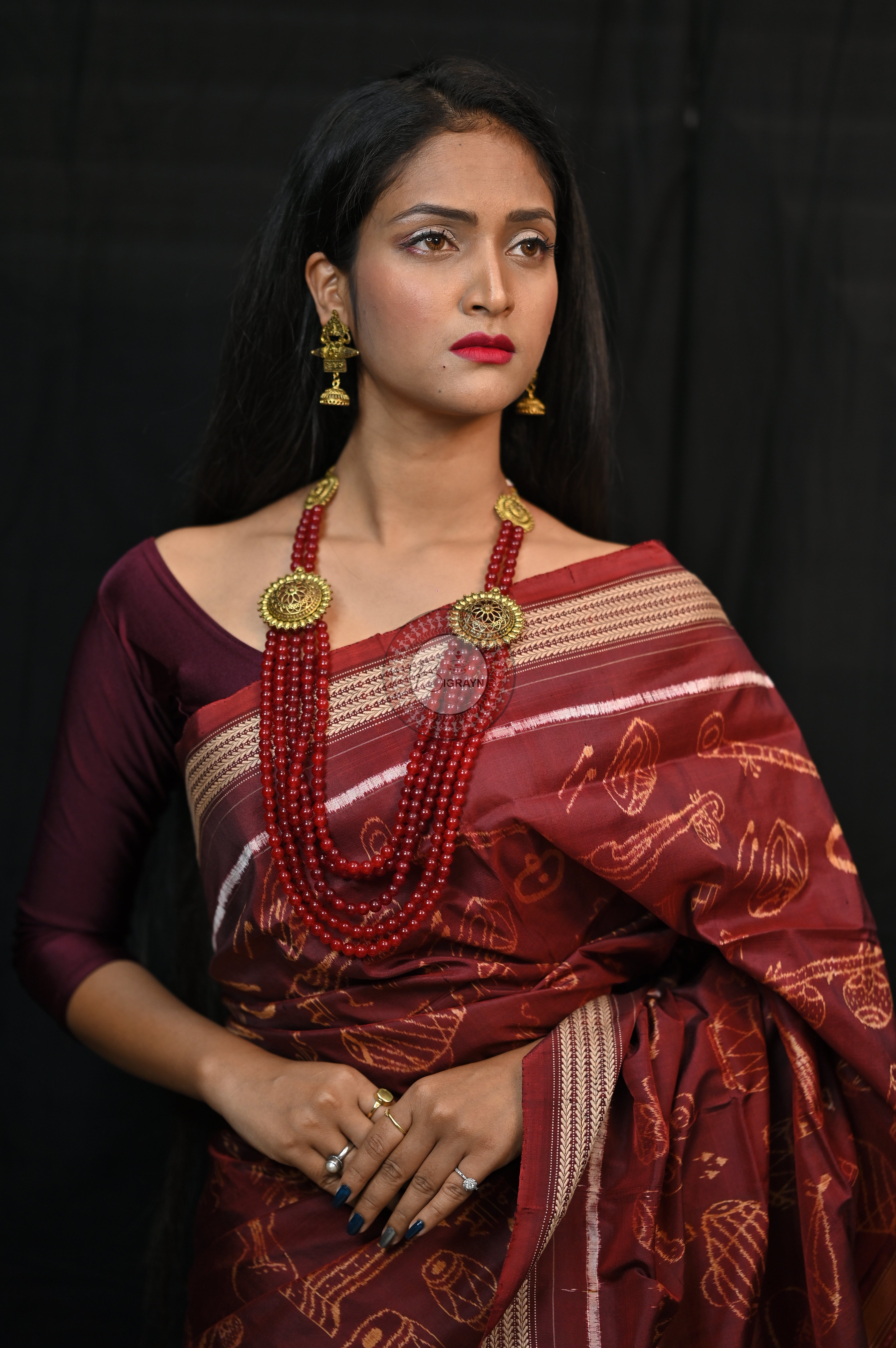 Sa Re Ga Ma Pa Natural Dye Sambalpuri Silk Saree
