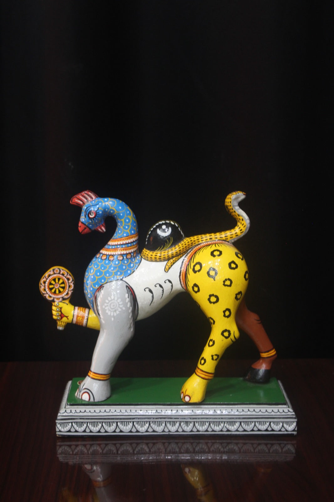Handmade Wooden Nabagunjara | Traditional Odisha Handicraft