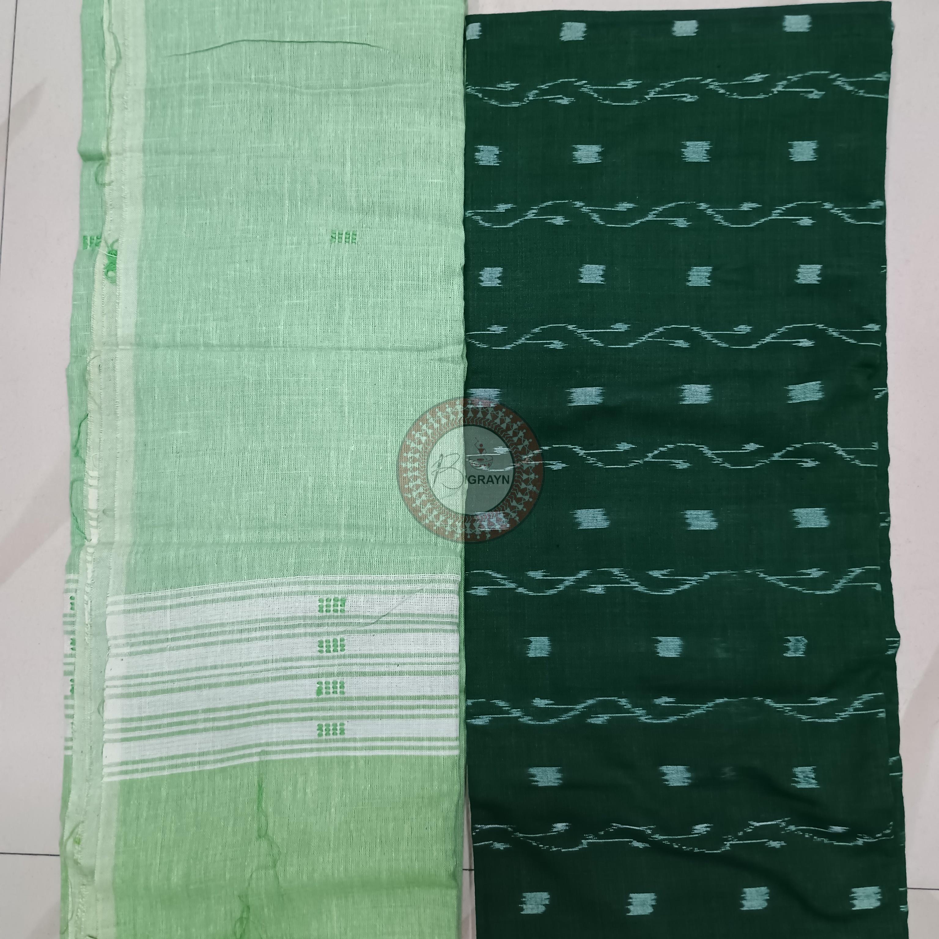 Green Mint Green Lata Design Dress Set