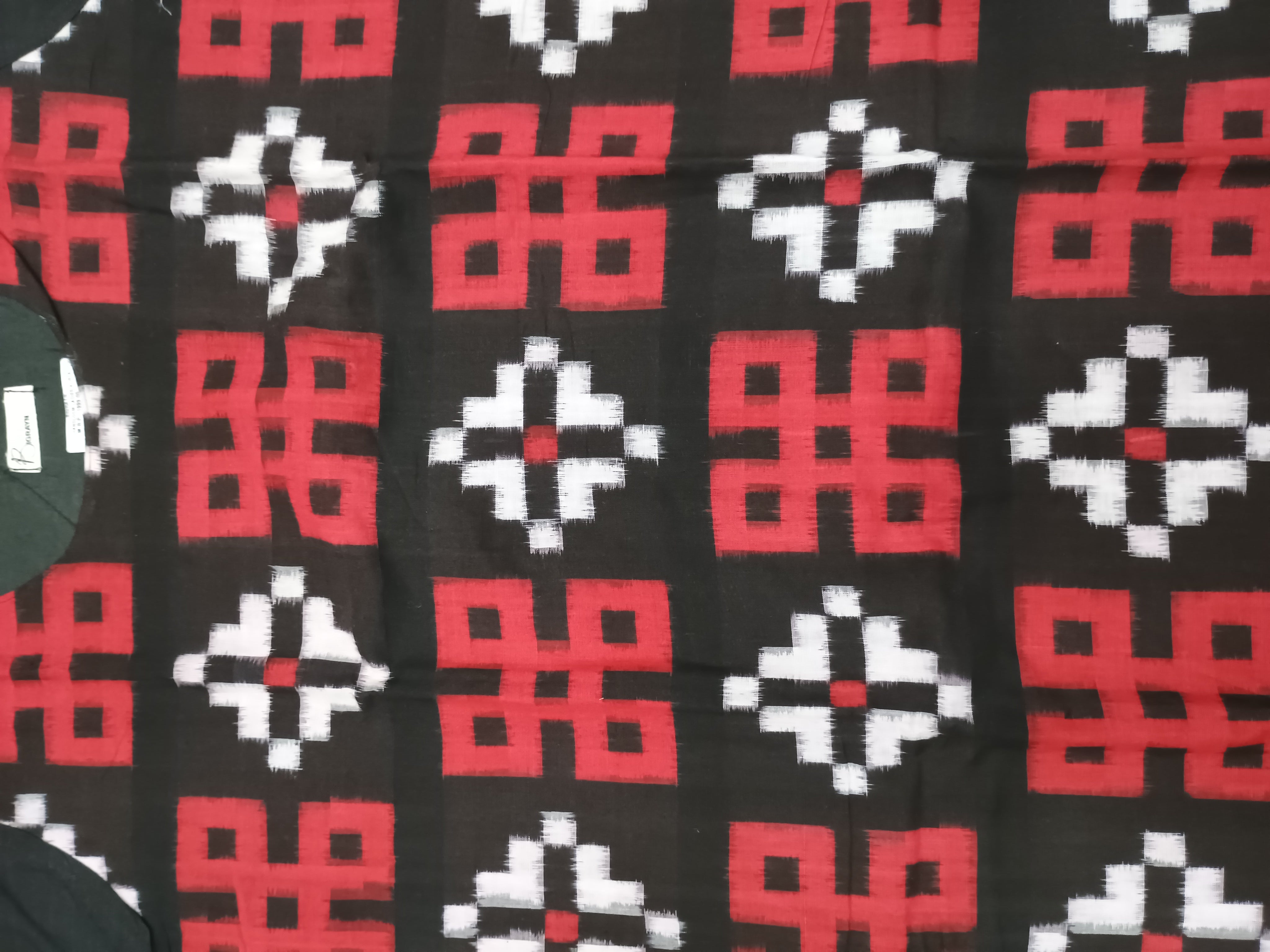 Maroon Black Pasapali Designer A-Line Kurti