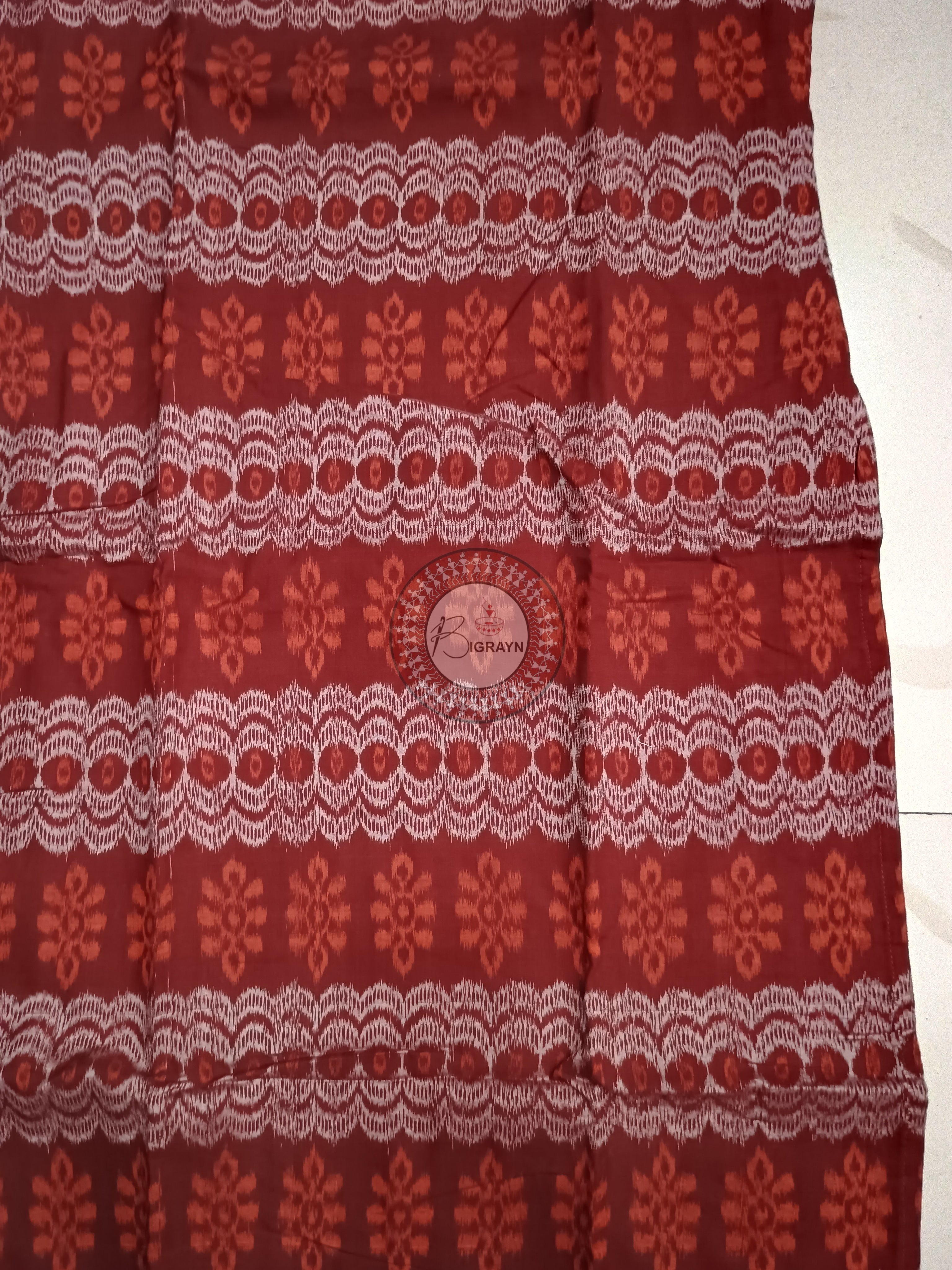 Maroon Flower Designer A-Line Kurti