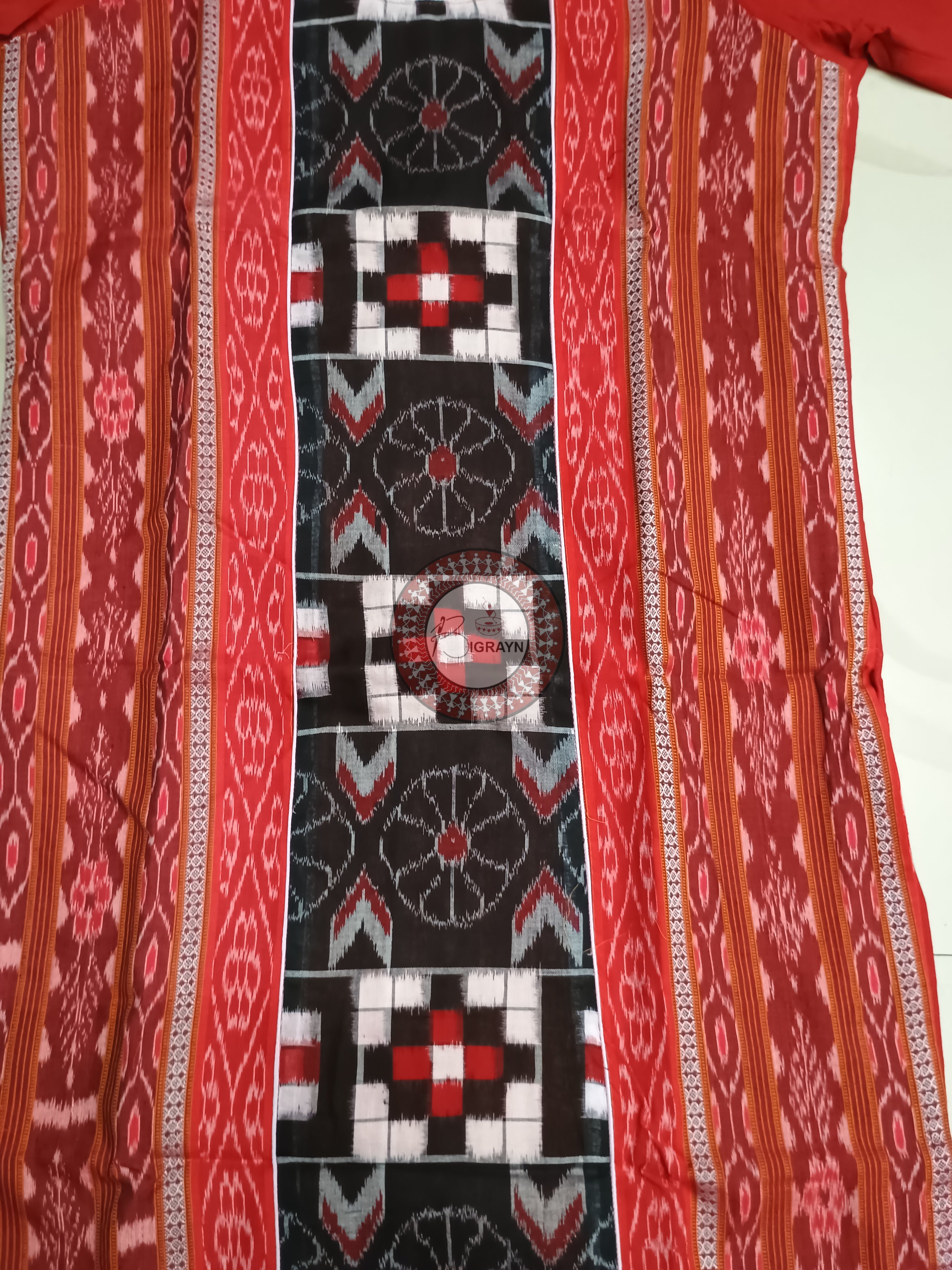 Maroon Multicolor Pasapali Designer A-Line Kurti
