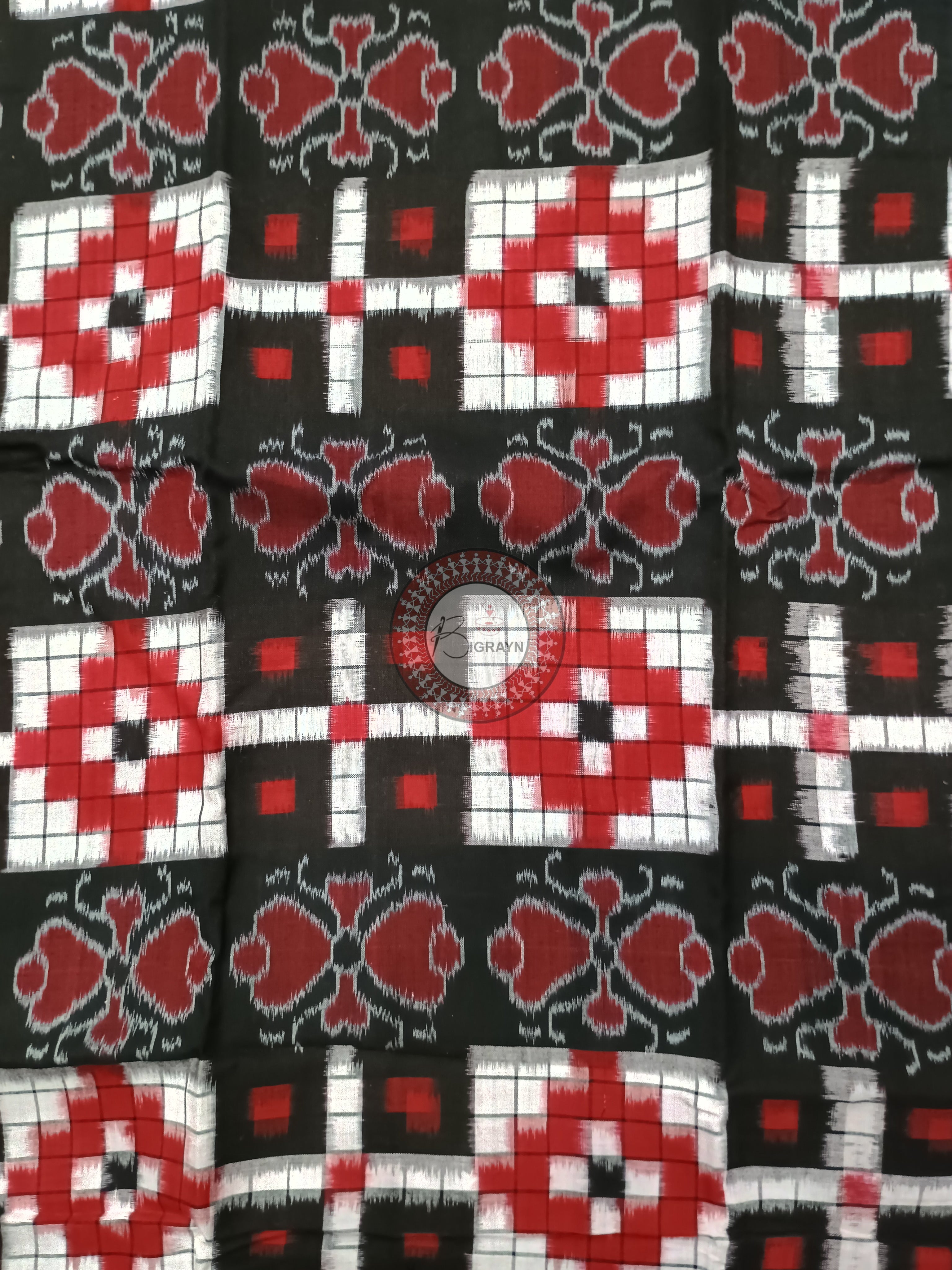 Black Multicolor Pasapali Designer A-Line Kurti