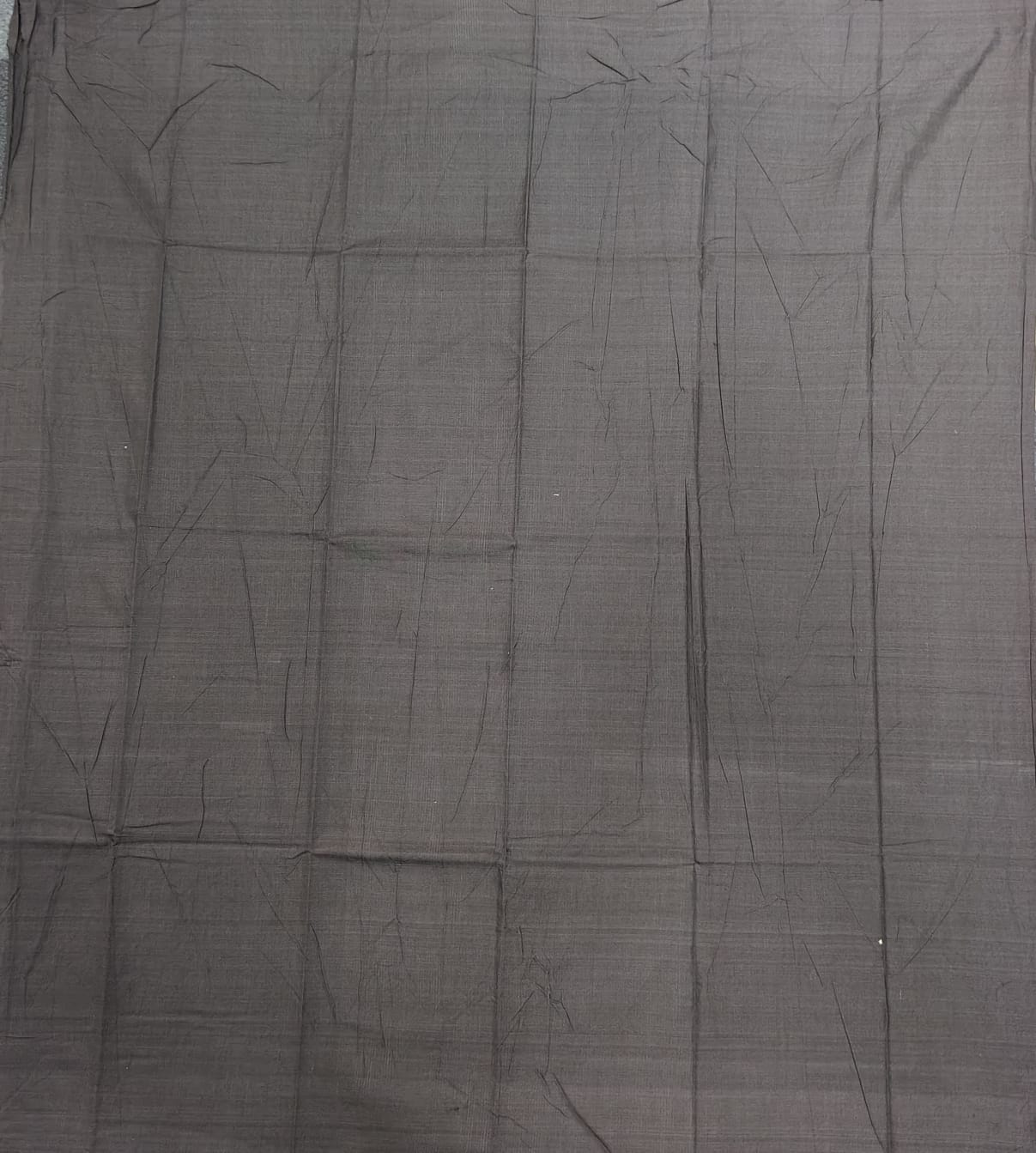 Creem Black Doll Design Handwoven Odisha Ikat Unstitched Dress Material Set (Top 2.5m, Dupatt2.5m, Bottom 2m)