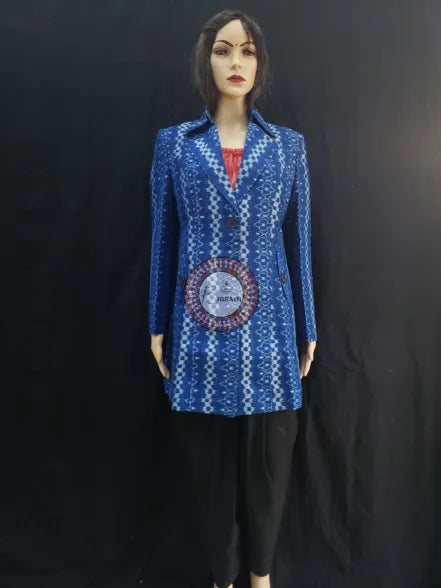 Blue Pasapali Flowers Women’s Blazer