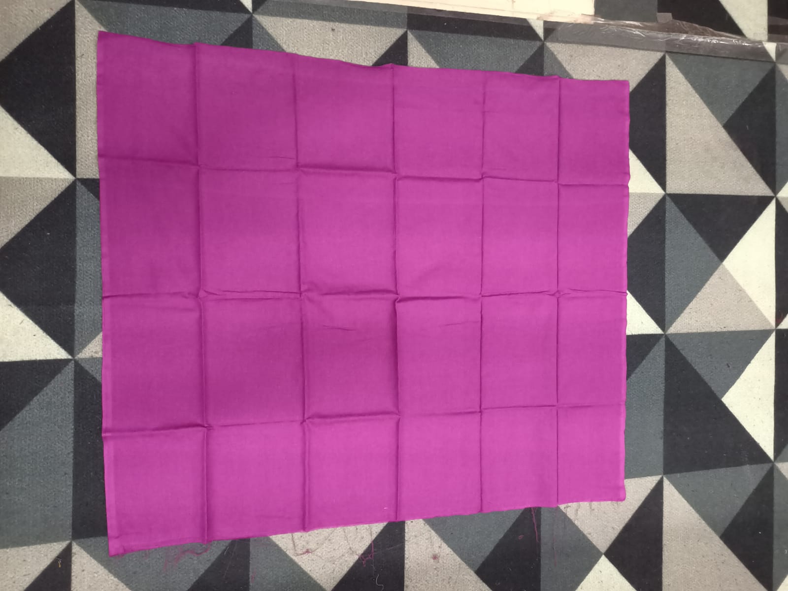 Green Magenta Handwoven Odisha Ikat Unstitched Dress Material Set (Top 2.5m, Bottom 2m, Dupatta 2.5m)