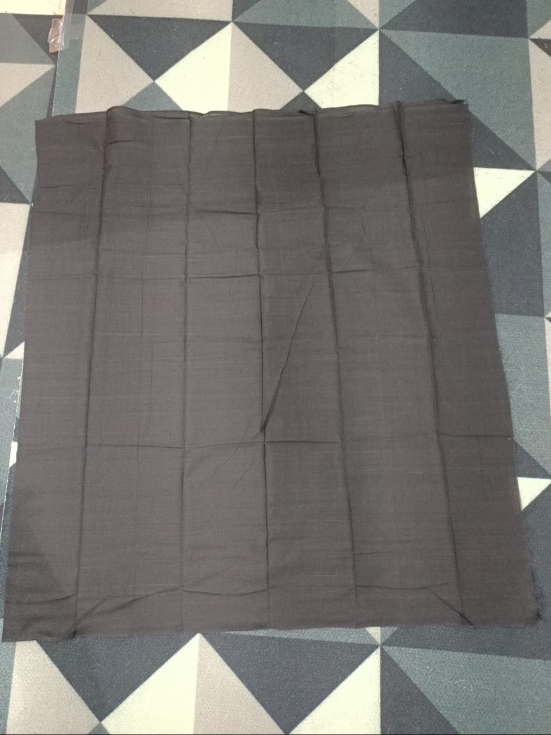 Black Maroon Animal Design Dress Set