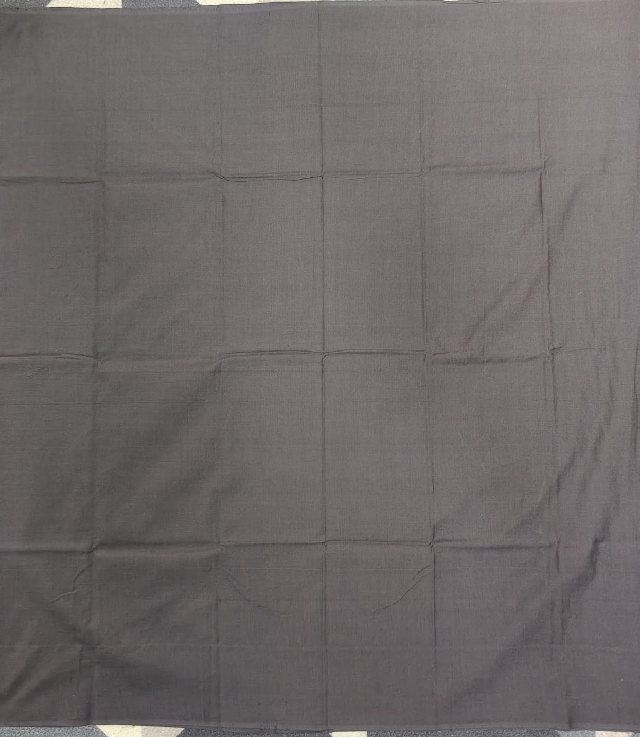 Mehendi Green Black Doll Design Handwoven Odisha Ikat Unstitched Dress Material Set (Top 2.5m, Dupatt2.5m, Bottom 2m)