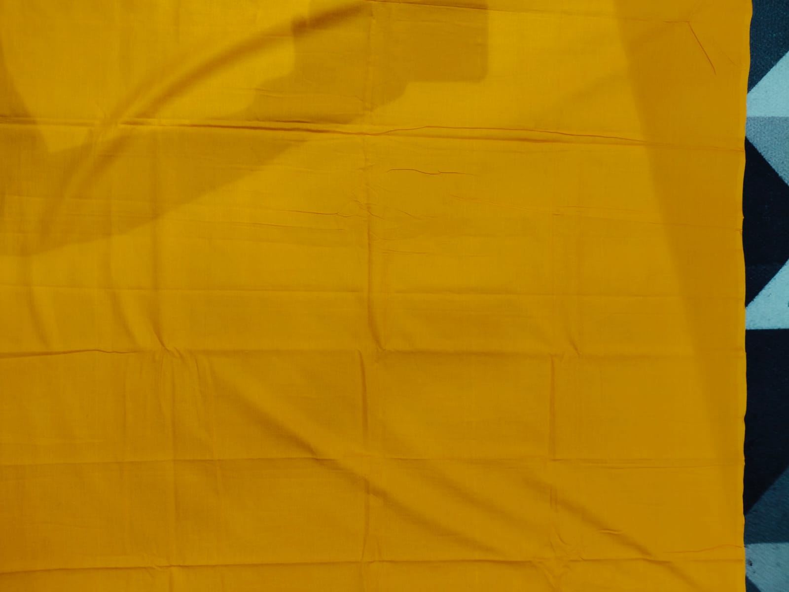 Yellow Grey Animal Handwoven Odisha Ikat Unstitched Dress Material Set (Top 2.5m, Bottom 2m, Dupatta 2.5m)