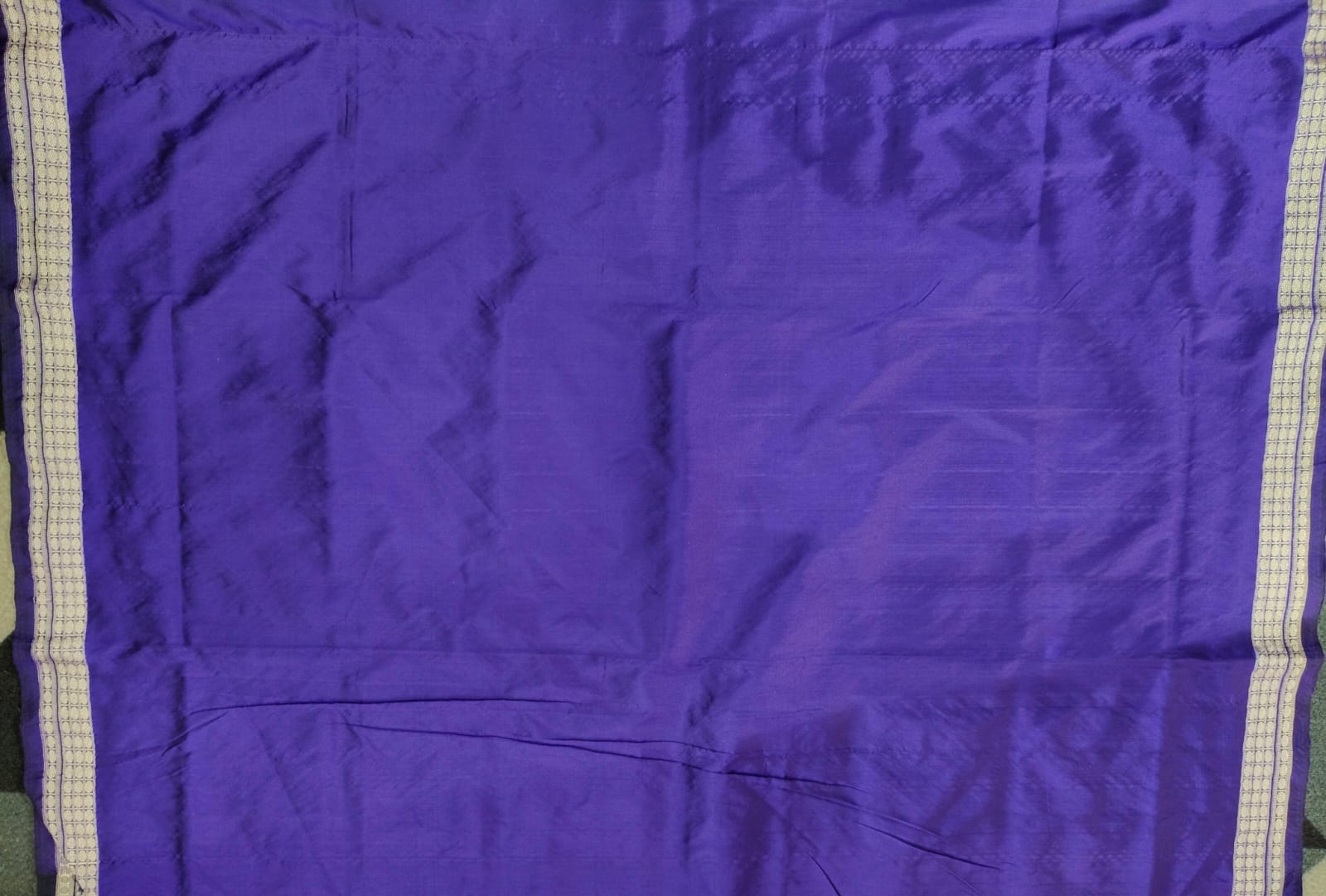 Magenta Blue Tribal Pasapali Odisha Handloom Sambalpuri Silk Saree