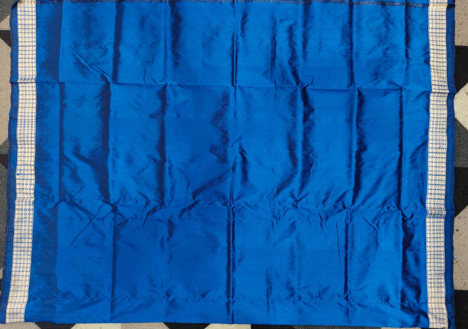Maroon Copper Sulphate Mini Buti  Bomkai Silk Saree