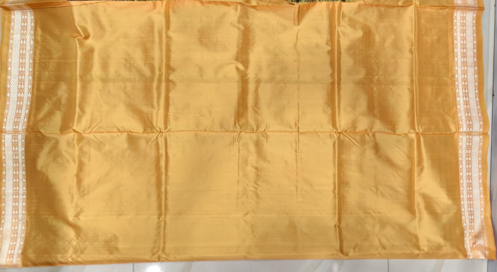 Black Mustard Yellow Animal Planet Sambalpuri Silk Saree