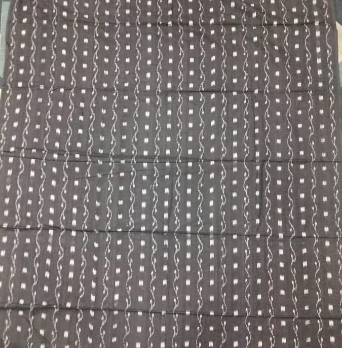 Black Grey Lata Design Dress Set